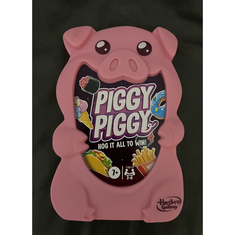 Piggy Piggy Game, Fun Family Card Games for 2 to 6 Players, Ages 7+